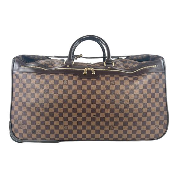 Louis Vuitton Damier Ebene Eole 60 Rolling Travel Bag - Picture 1 of 9